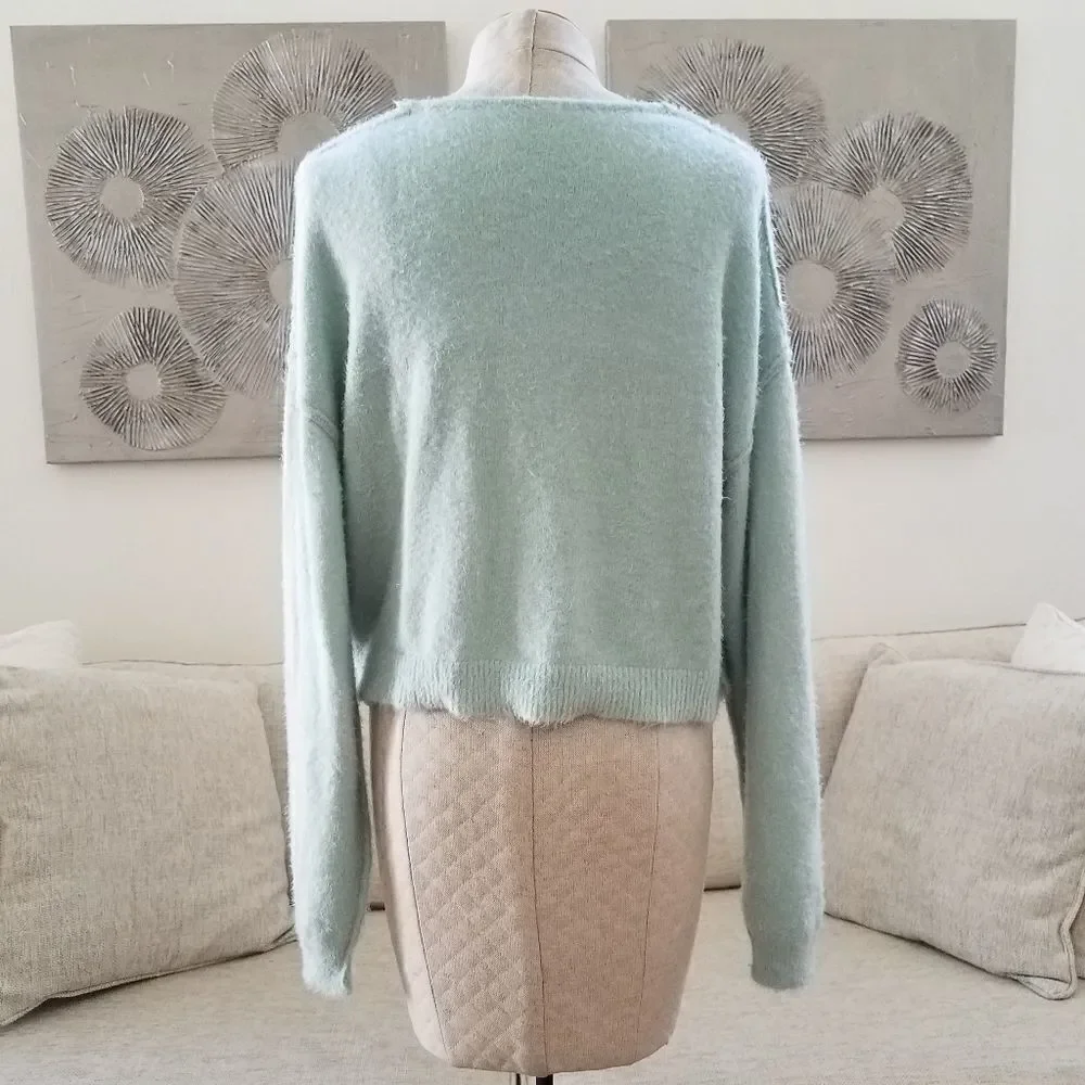 Free People Princess Sweater sz Small in Mint